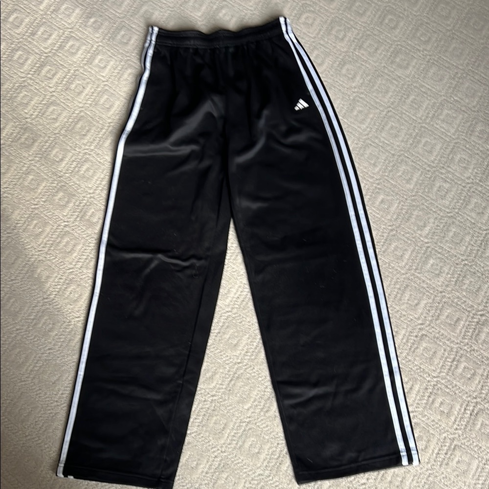 Adidas Kids Black Track Pants